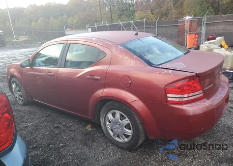 2008 Dodge Avenger Se from USA, damaged, VIN 1B3LC46K28N585491